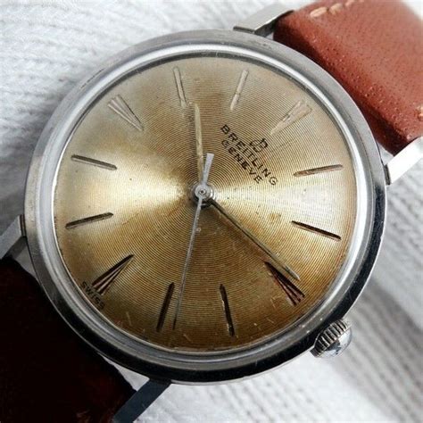 Vintage 1950s. Breitling Geneve Automatic Ref. 2528 All